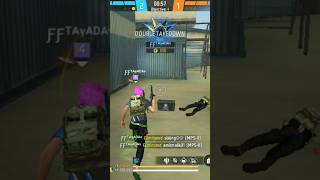 Double Takedown freefire shorts viral Twoshotgamerz7111 😍😍💕🎮🚩 [upl. by Acilejna855]