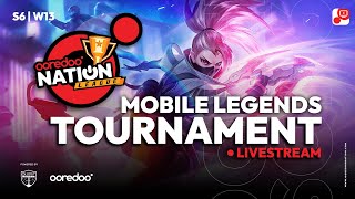 Ooredoo Nation League S6 W13  Mobile Legends [upl. by Acinor]