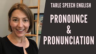 How to Pronounce PRONOUNCE amp PRONUNCIATION  American English Pronunciation Lesson [upl. by Aissac]