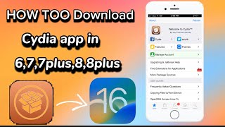 How Too Download Cydia app in 677plus 88plusCydia download [upl. by Ariat]