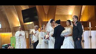 1 Wedding and 3 Convalidation Ceremony at St Thomas More Church August 24 2024 [upl. by Aryad534]