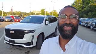 2023 Cadillac Escalade Sport Walkaround  Finch Used Cars [upl. by Rita]