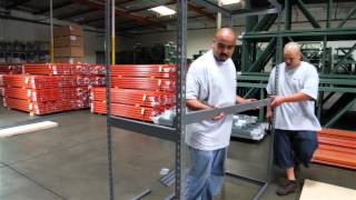 How to Assemble Boltless Rivet Shelving System 1 4 amp 6 [upl. by Oalsecnew]