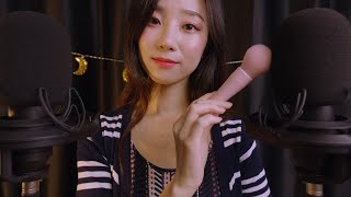 ASMR Sleepy Inaudible Whispering amp Soft Brushing [upl. by Llerod558]