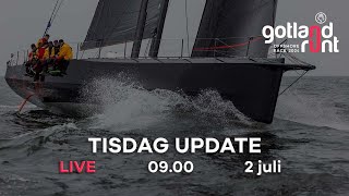 Race Update Tisdag 0900  Gotland Runt 2024 [upl. by Emoreg148]