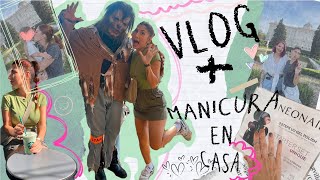 VLOG I Estamos solos en la Warner con la familia Manicura en Casa con Neonail  patrizienta [upl. by Infeld]