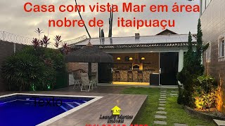 Lindíssima casa com vista Mar em área nobre de itaipuaçu  1 Loja  Jardim Atlântico Oeste  Barroco [upl. by Reltuc68]