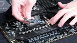 MSI® HOW TO use EZ M2 Clip when installing M2 SSD [upl. by Gagliano]