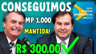 AGORA É OFICIAL ELES CONSEGUIRAM MANTER O AUXÍLIO EMERGENCIAL EM R 300 I NÃO TEM MAIS VOLTA 1809 [upl. by Rosalinda682]