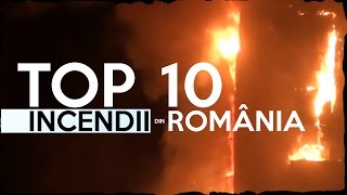 TOP 10 INCENDII DIN ROMANIA [upl. by Dodi]