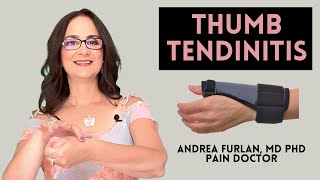 056 De QUERVAIN TENOSYNOVITIS prevention diagnosis and treatment [upl. by Redla]