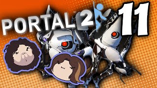 Portal 2 Reverse Cyborgs  PART 11  Game Grumps [upl. by Hgierb491]