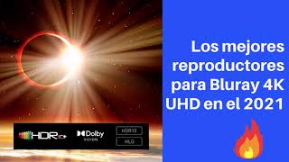 Mejores reproductores Bluray 4K Ultra HD con HDR en el 2021  Sony Xbox One S Panasonic [upl. by Virginie330]