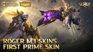 New M3 Skins  Roger quotFiend Haunterquot amp quotPhantom Rangerquot  Mobile Legends Bang Bang [upl. by Jerry7]