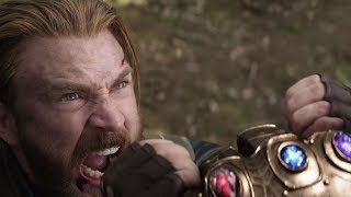 Avengers Infinity War 2018  Captain America vs Thanos  Finale  FullHd  ITA [upl. by Yremogtnom]