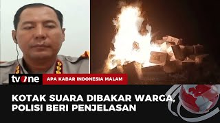 WADUH Kotak Suara amp Surat Suara Pemilu Dibakar Massa  AKIM tvOne [upl. by Johannah]