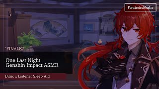 One Last Night Before I Go  Comfort Audio  Genshin Impact  Diluc Sleep Aid  ASMR [upl. by Sonya812]