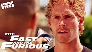 Brian Meets Dom Toretto For The First Time  The Fast And The Furious 2001  Screen Bites [upl. by Gery]