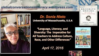 Sonia Nieto  Language Literacy and Diversity [upl. by Lenz]