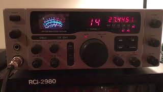 Galaxy DX 2547 Base CB Radio skip talk [upl. by Ecinahc]