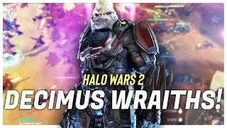 THIS is why Decimus Wraiths are Unstoppable in Halo Wars 2 [upl. by Evangelin]