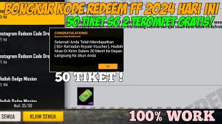 KODE REDEEM FREE FIRE TERBARU 5 APRIL 2024 HARI INI [upl. by Aspia751]