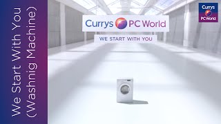 We Start With You Washing Machine  Currys PC World TV Advert [upl. by Danby703]