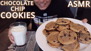 Eating Chocolate Chip Cookies ASMR [upl. by Atekehs]