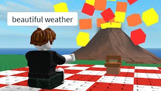 The Chaos of Natural Disaster Survival Roblox [upl. by Maxfield537]