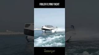 Foiler Flying Yacht  yacht luxuryyacht shorts [upl. by Waers]