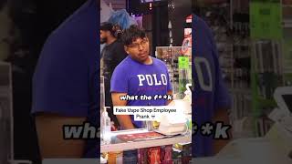 Fake Vape Shop Employee Prank 💀 shorts [upl. by Atiluap]