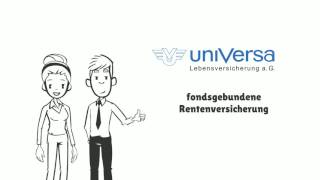 uniVersa fondsgebundene Rentenversicherung [upl. by Laehpar]