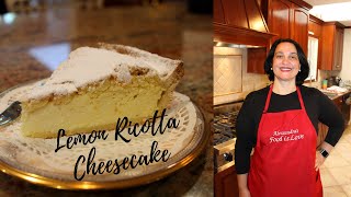 Lemon Ricotta Cheesecake [upl. by Roti]