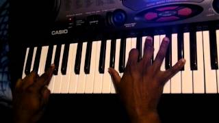 Yelawolf  Lets Roll feat Kid Rock piano tutorial [upl. by Dnomyar]