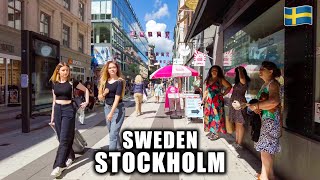 Sweden Stockholm 4K  July 2023 🇸🇪 [upl. by Haskins135]