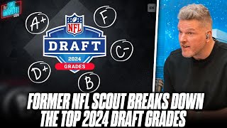 Former NFL Scout Breaks Down Who The quotWinnersquot Of The 2024 NFL Draft Are  Pat McAfee Reacts [upl. by Ecidnarb]