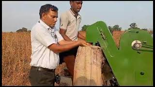 kirloskar mini harvester  80558069879096954450 [upl. by Sisely]