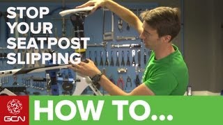 How To Stop Your Seatpost Slipping  Bike Maintenance [upl. by Ready110]