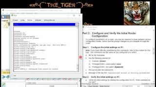 شرح مبسط ل Configure Initial Router Settings  CCNA1  6413 [upl. by Oniger]