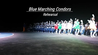 Blue Marching Condors 2016  Rehearsal [upl. by Whitford]