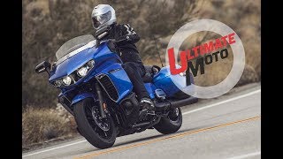 2018 Yamaha Eluder First Ride Review  Ultimate Motorcycling [upl. by Tse]