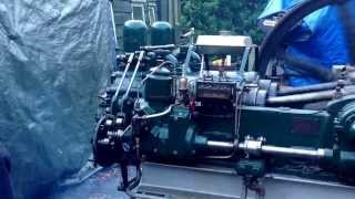 Video from the complete reconditioned engine RustonampHornsby [upl. by Nyre]