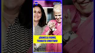 😢¡DANIELA ROMO SE DESPIDE DE TINA GALINDO [upl. by Benita979]