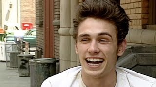 23yearold James Franco Interview 2001 [upl. by Erodavlas178]