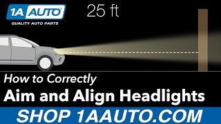 How to Aim and Align your Headlights Correctly [upl. by Rahs66]