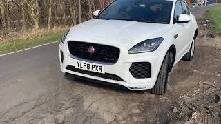 New Jaguar Epace D150 Real Drive Review 2019 [upl. by Eenafets969]