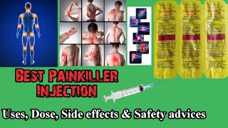 Dilona injection  Diclofenac Injection Uses doses Side effects amp Safety advices [upl. by Baggett]