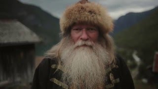 Encounter with a real life Viking in Gudvangen [upl. by Holladay147]