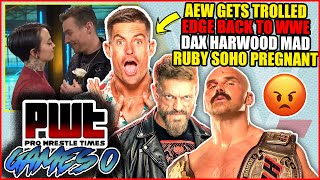 AEW TROLLED By Grayson Waller and OVW Edge WWE RETURN Dax Harwood RESPONDS Ruby Soho PREGNANT [upl. by Soni445]