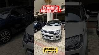 Suzuki IGNIS GL MT 2021 ignis2021 jualbelimobilpurwokerto mobilbekaspurwokerto [upl. by Aciraa]